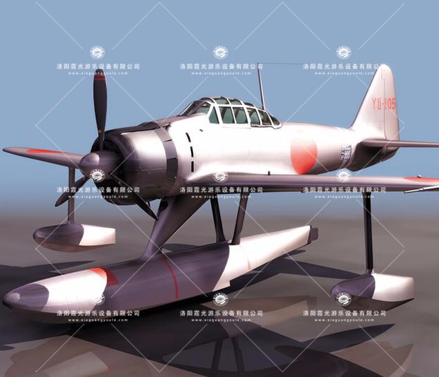 白城3D模型飞机