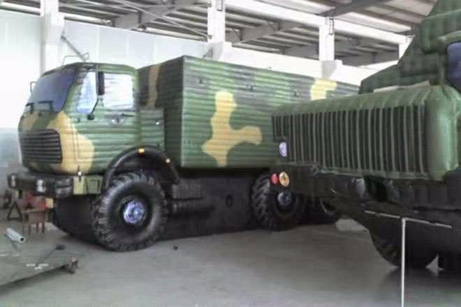 白城大型军事车
